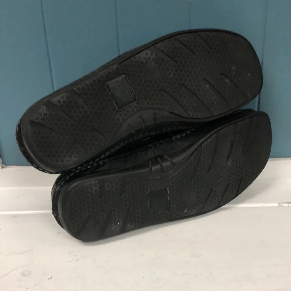 Johnston and‎ Murphy black men’s leather loafers size 11M